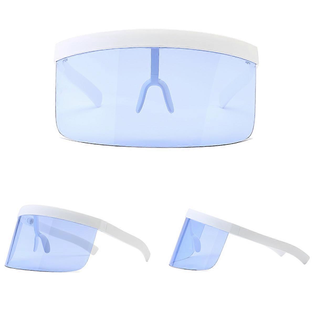 Windproof Sunglasses Anti- for Decoration Sky-Blue