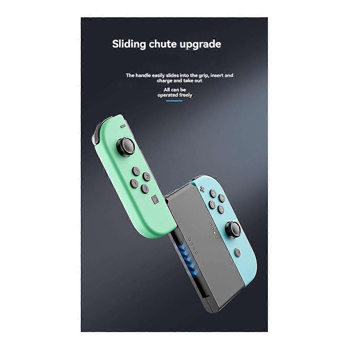 For Switch Joypad Grip Charge Docking Station TPYE-C 3400mAh black