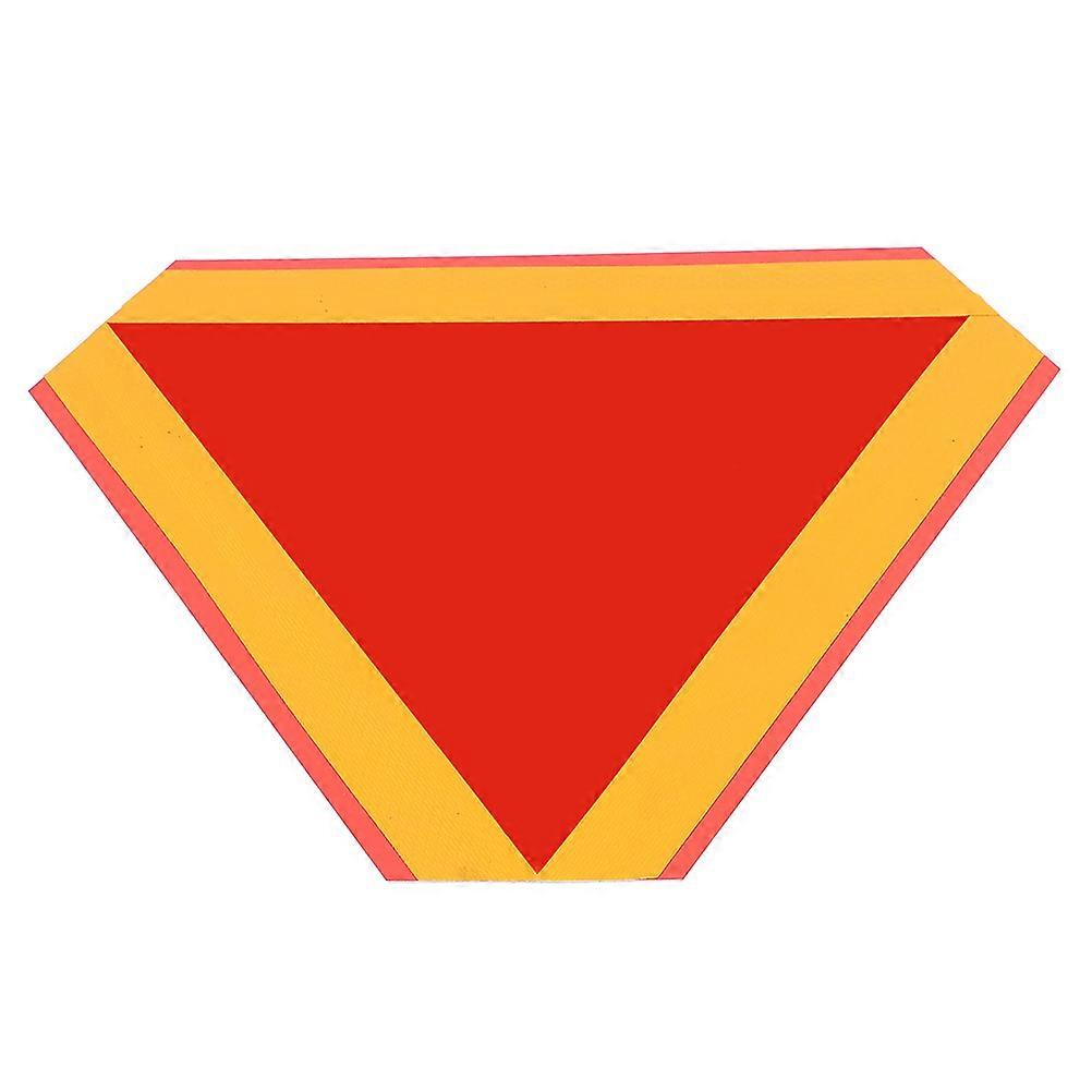 Warning Triangle Reflective Sign for Car Use Paper Material