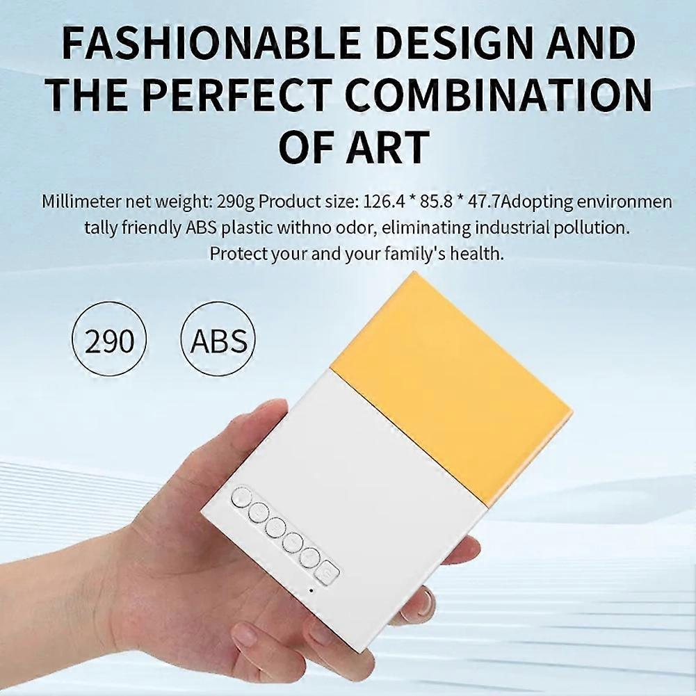 Portable Mini Projector with Full HD 1080P Support -Includes Remote Control, USB-Powered, Ideal for Smartphones