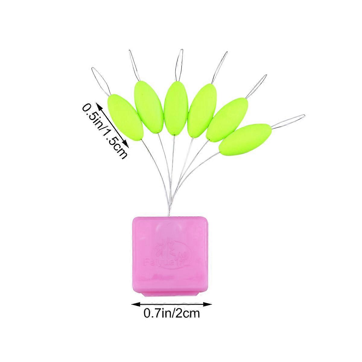 Fishing Bobbers Buoy Bobber Set for Fishing 4Pcs Yellow Luminous Floats