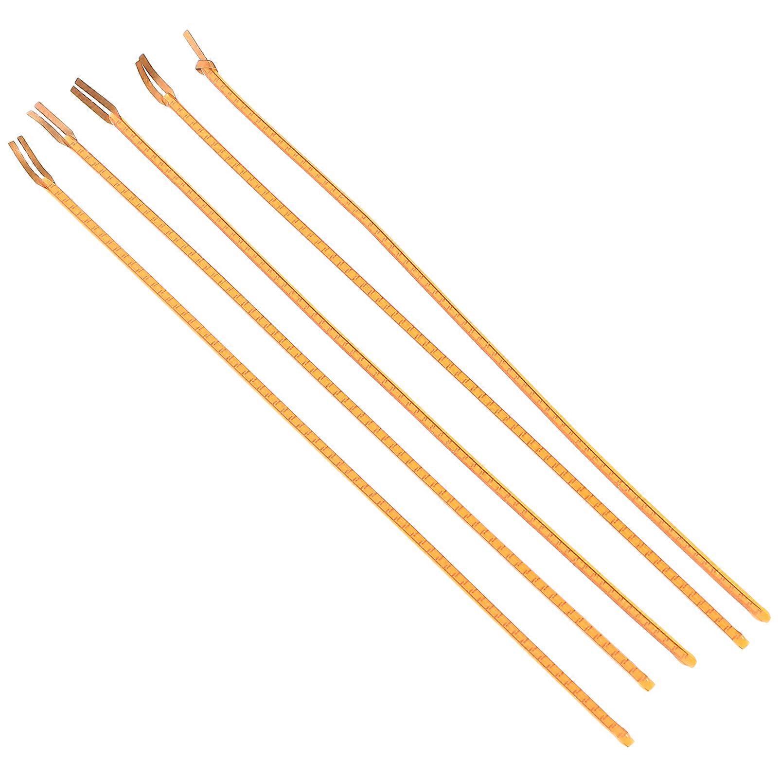 Light Bulb Filament 15 Pcs Flexible Design Low Power Consumption DIY Projects Orange Illumination Silicone Components