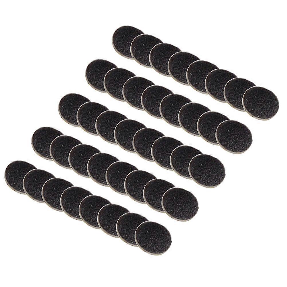 Black Nail Sanding Paper Discs Replaceable Sandpaper for Manicure 400Pcs