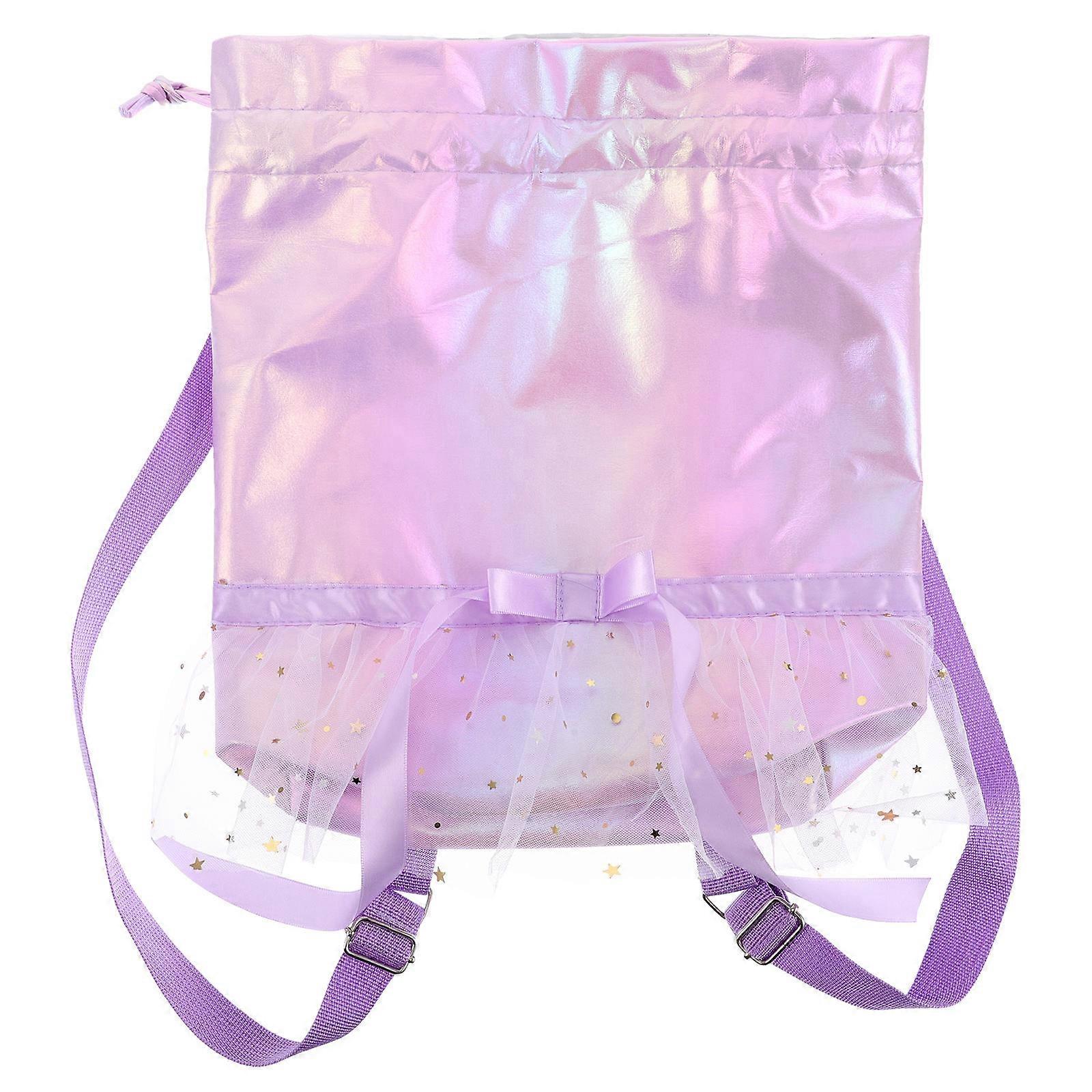 Adorable Children Dance Bag 2Pcs Cute Backpack For Toddlers Versatile Use For Dance Classes And School Activities Durable Material
