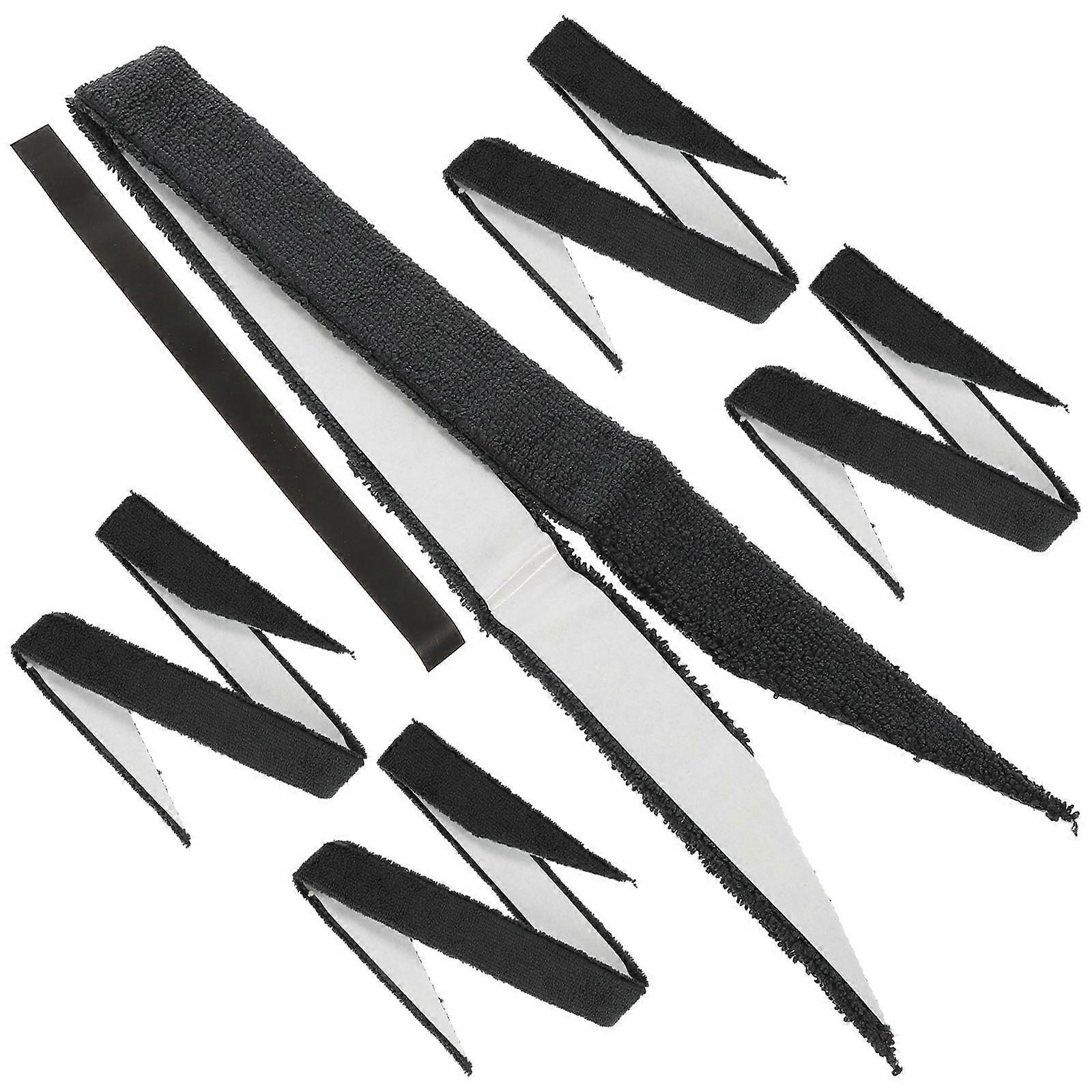 White Tennis Racket Grip Tapes Tennis Grip Tape for Non Slip Use 10Pcs