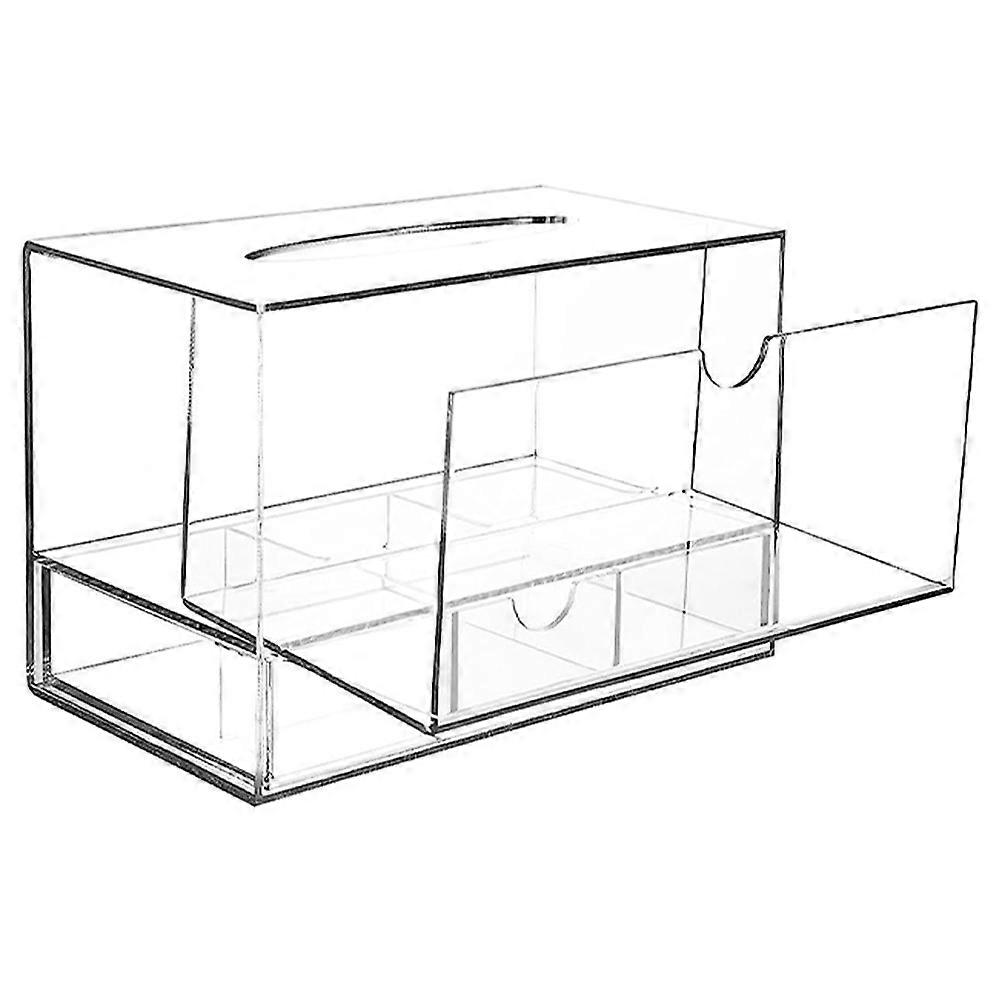 Transparent Multi-use Storage Holder For Laundry And Home Use Perfect For Preventing Items From Falling Out 2Pcs