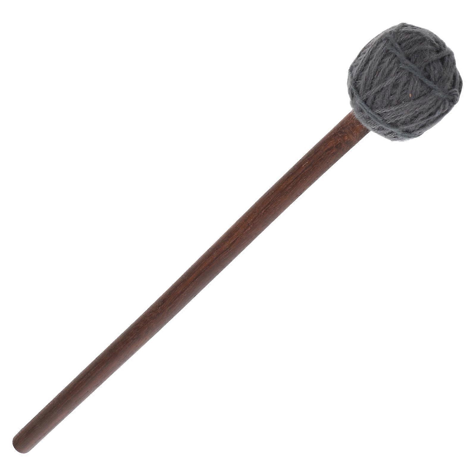 Handmade Singing Bowl Mallet For Meditation And Relaxation Practice Crafted With Beech And Woolen Yarn Ball Head 1Set