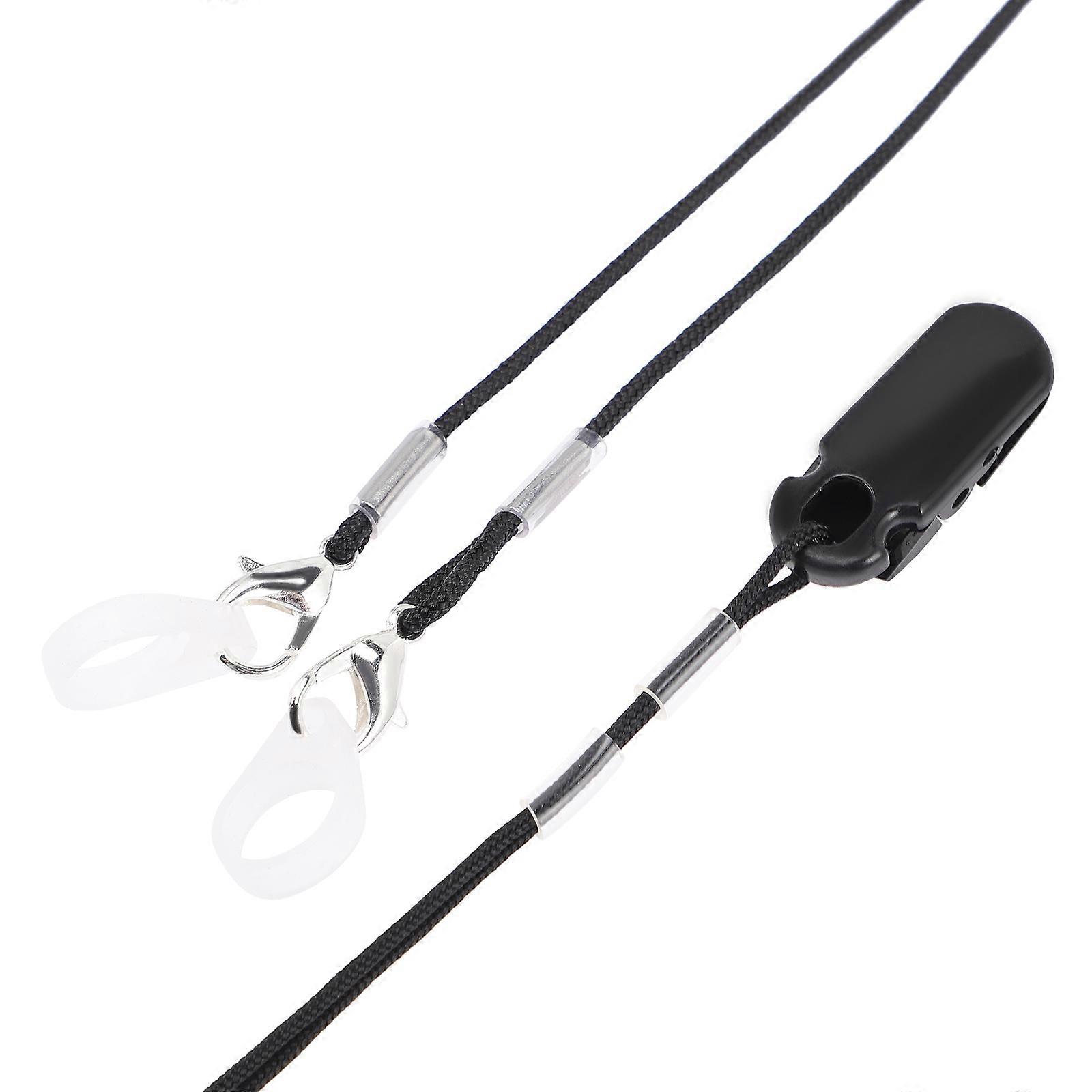 Hearing Aid Holder for Anti-Lost Use 9Pcs Black Clip Set