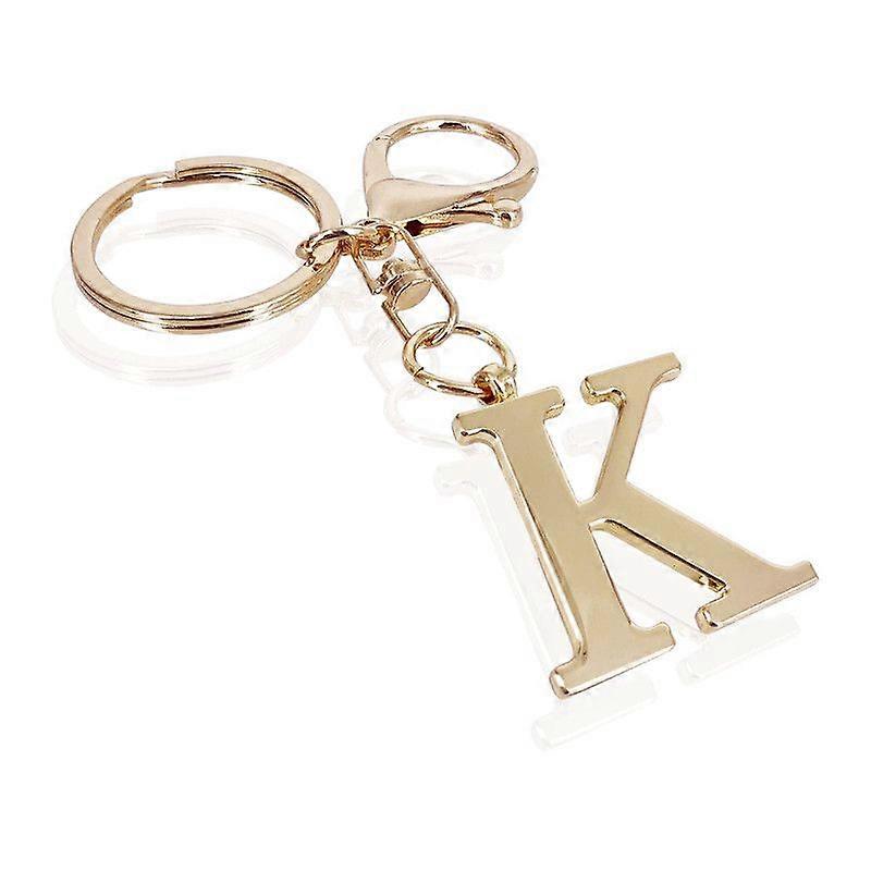 For Handbags Alphabet Initial Letter Keychain