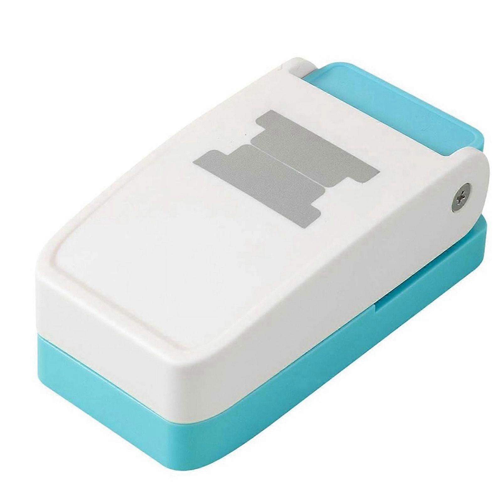 Tab Punch Handheld Folder Punch Loose Leaf Separator Label Punch Craft Paper Punch Cutter Puncher, Flat