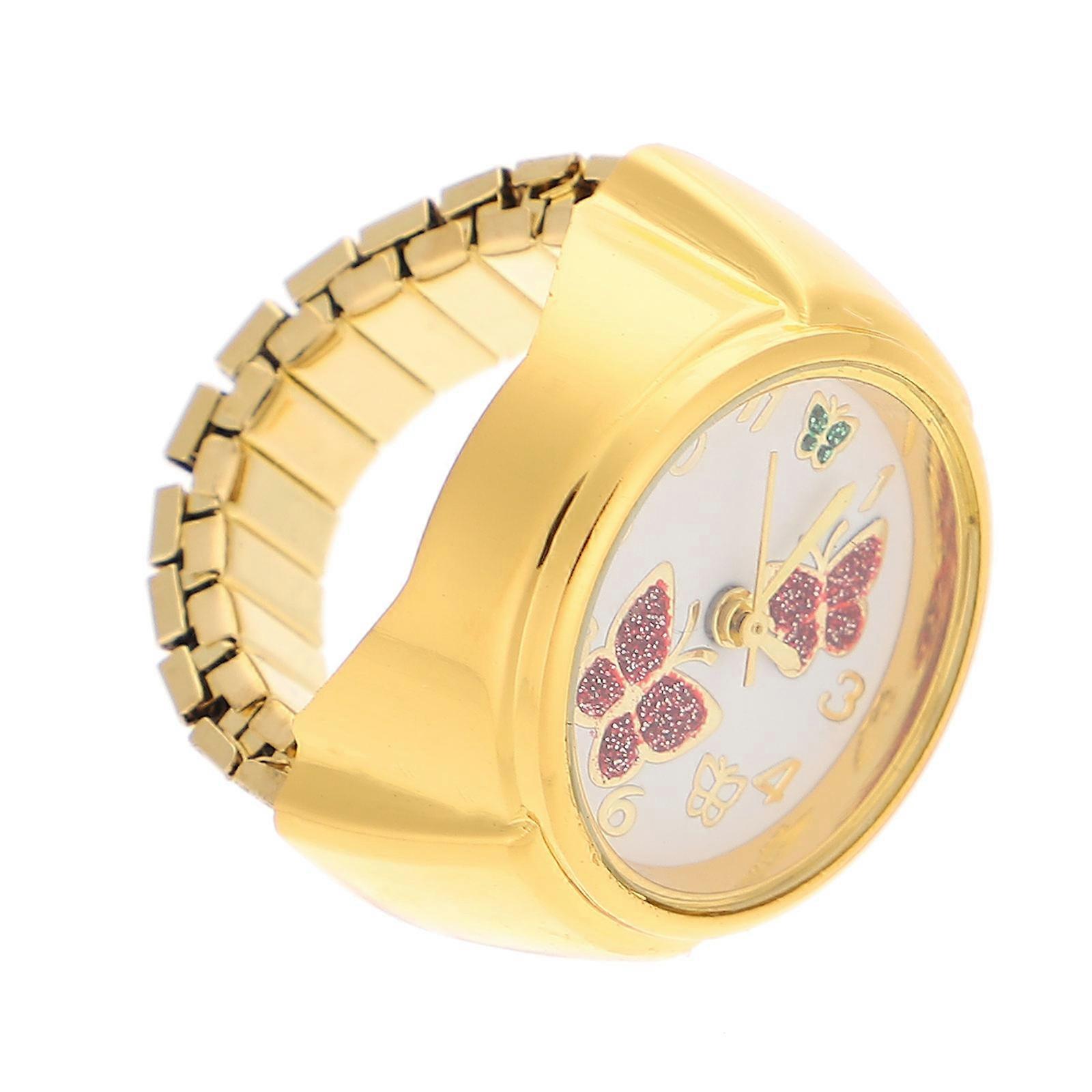 Decorative Ring Watch Watch Ring for Decoration 5Pcs Set