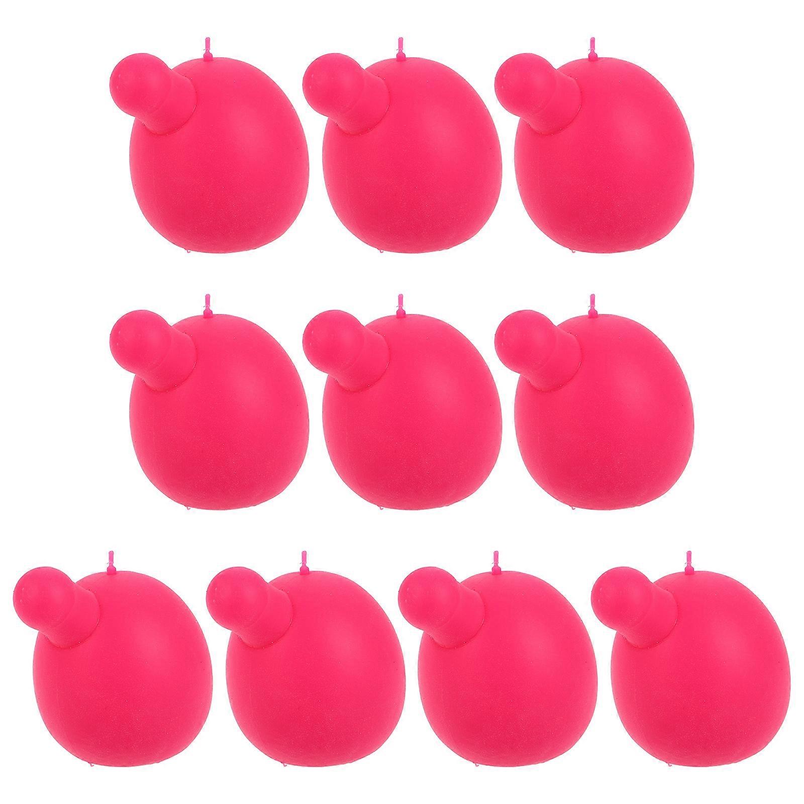 Squeeze Ball Insert for Doll Making Rosy PVC 10Pcs