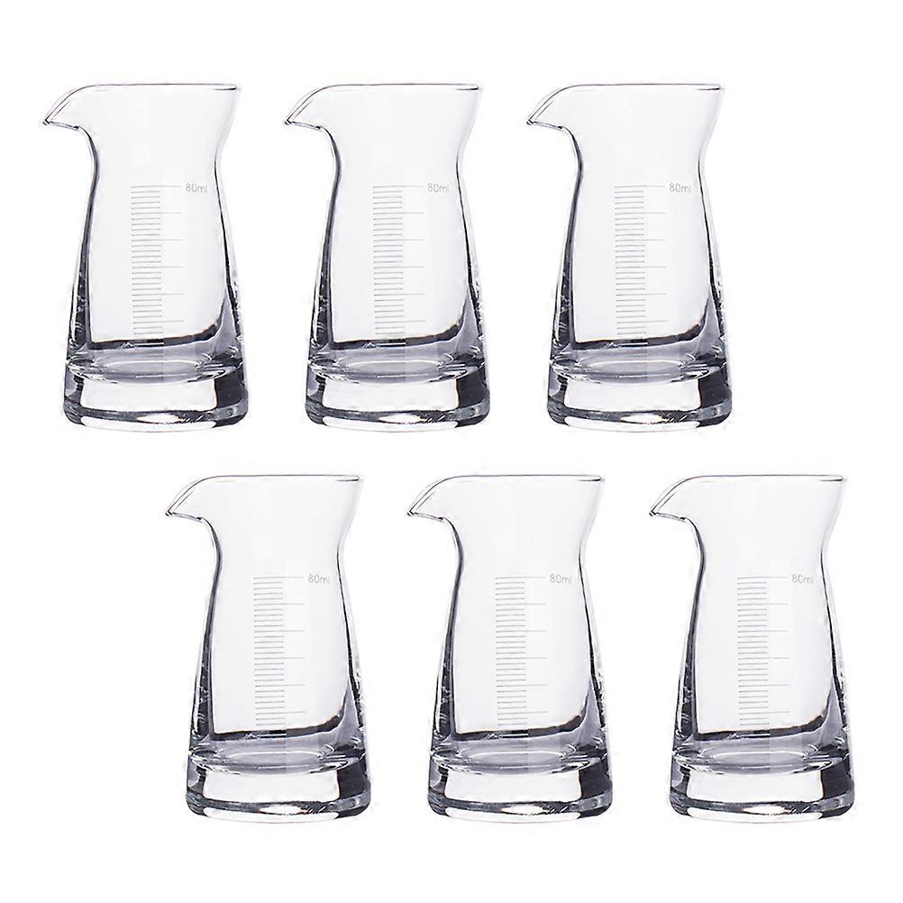 30 Pcs Liquid Storage Measuring Cup Glass Bar Accessories Perfect For Outdoor Events With Clear Markings