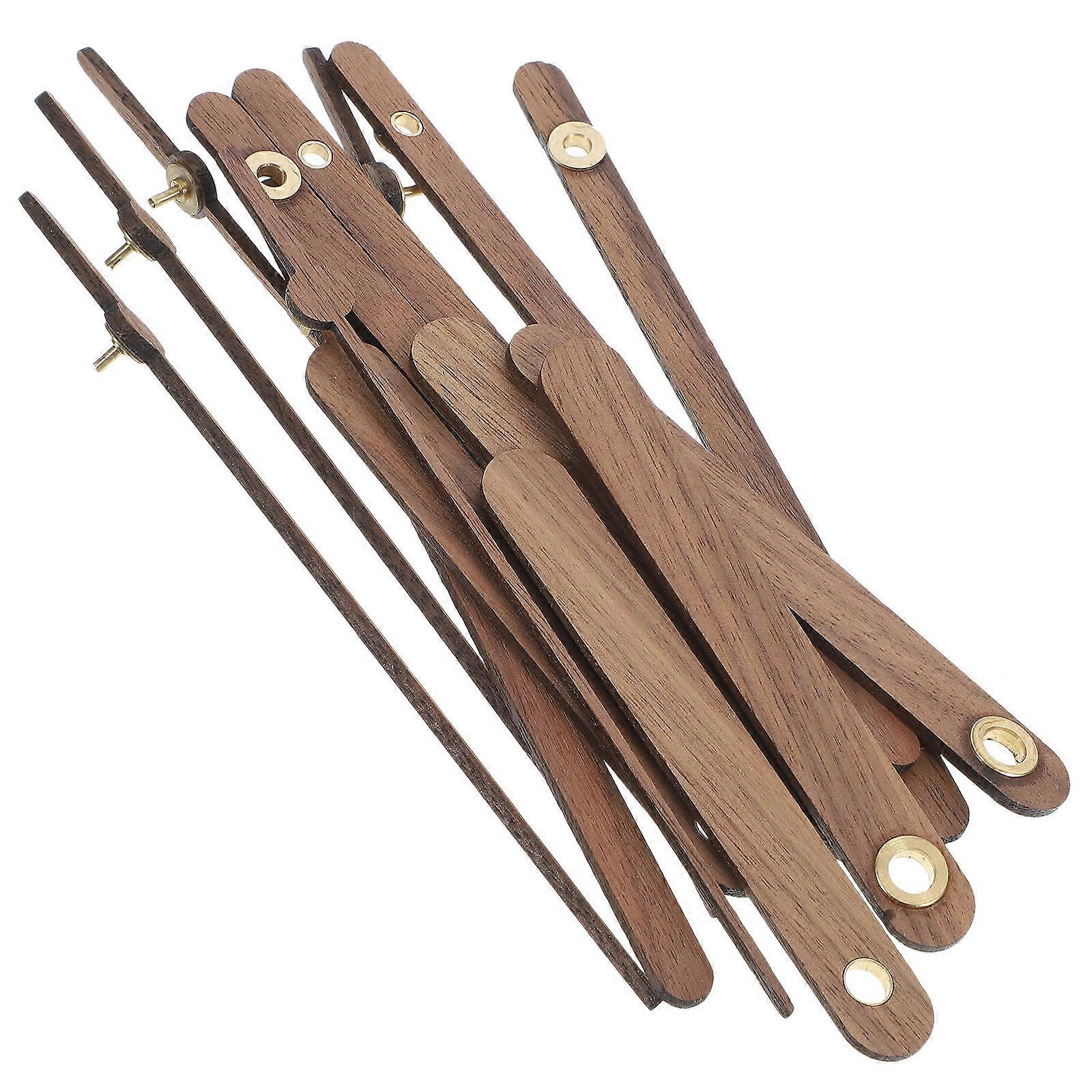 Clock Hands Wooden Clock Hands for Replacement 5Sets for DIY Use