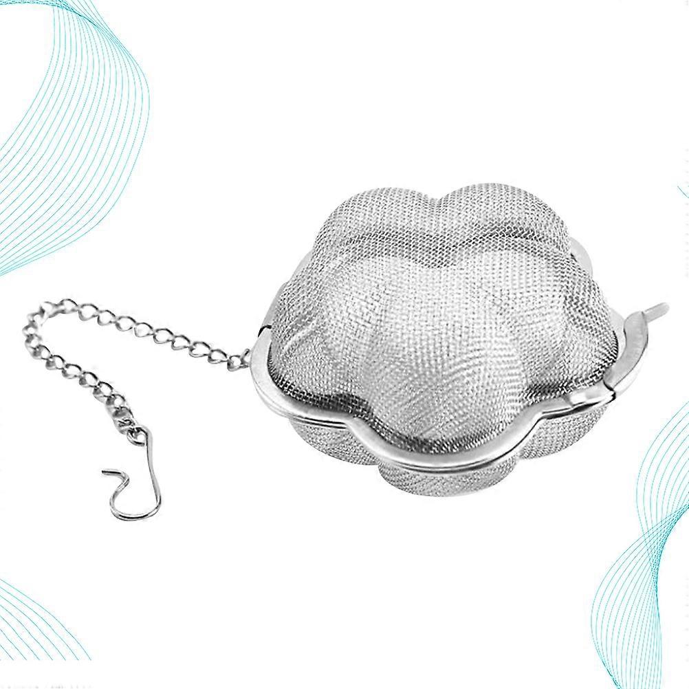 Stainless Steel Tea Infuser Filter Plum Strainer for Office