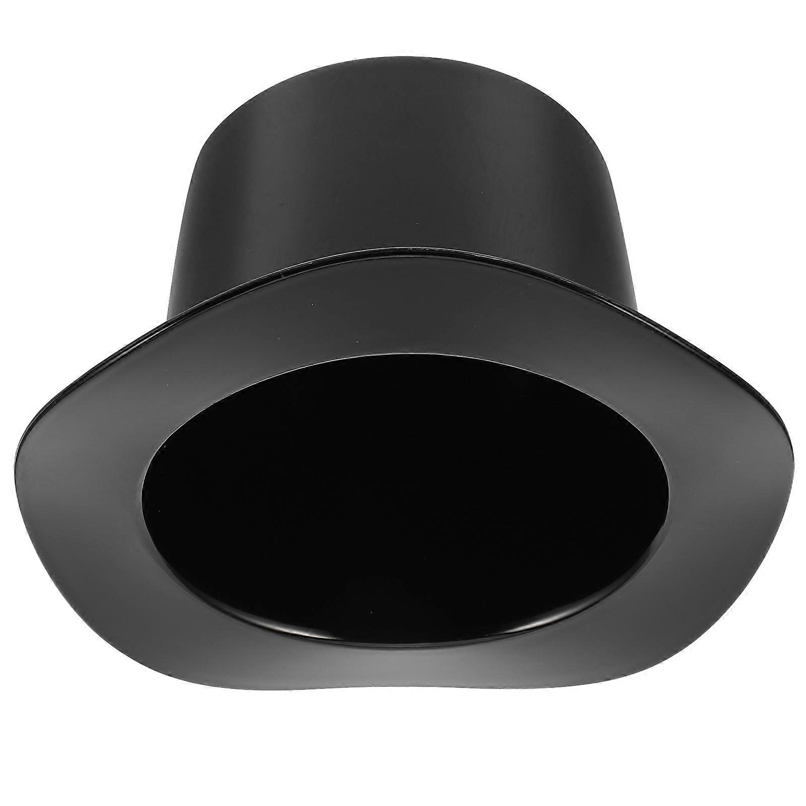 Ice Bucket Wine Bucket for Beverage Tub 1200ml Plastic Black Oval