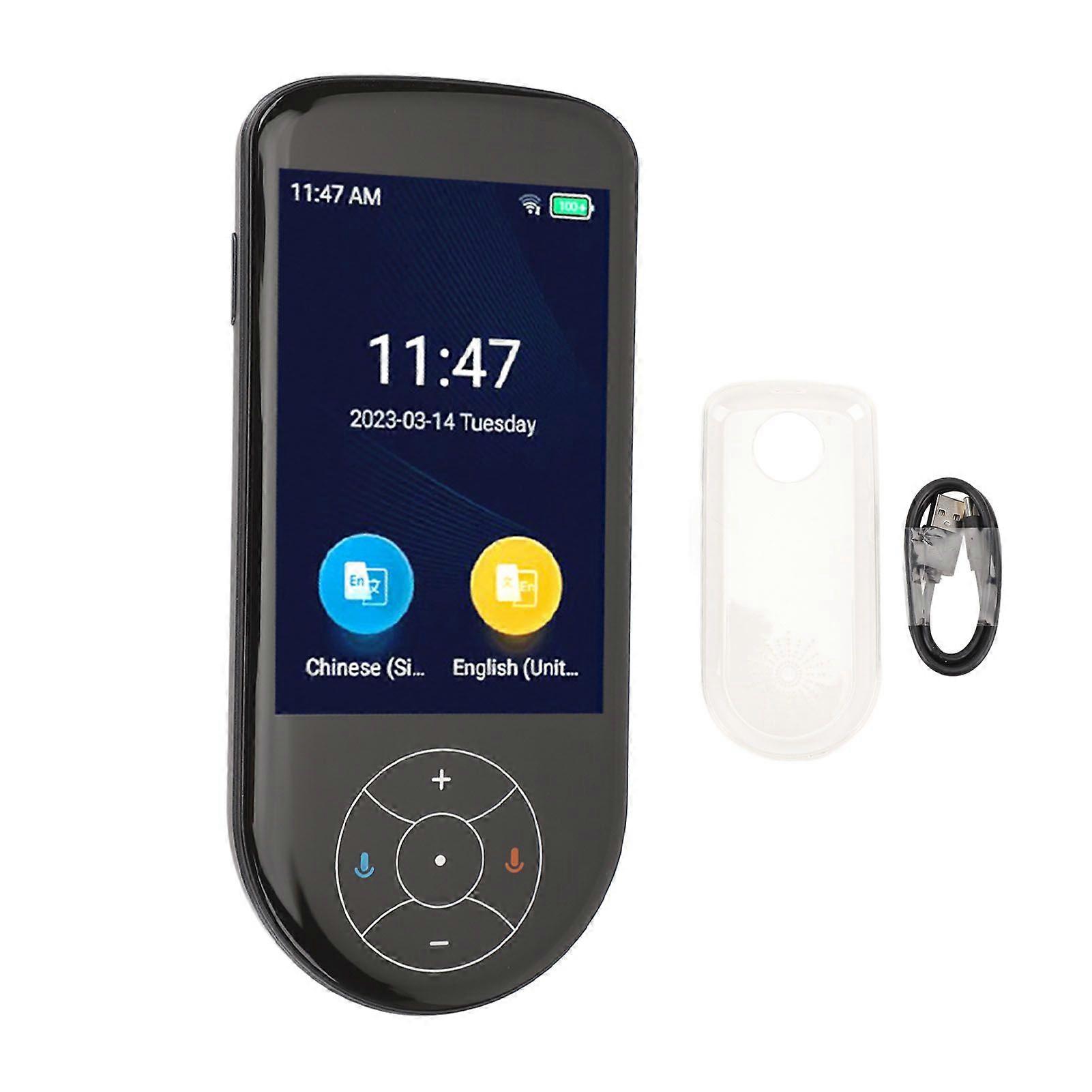 Language Translator Device 137 Languages 3.5 Inch Offline Photo Translation Instant Portable Voice Translator for Travel