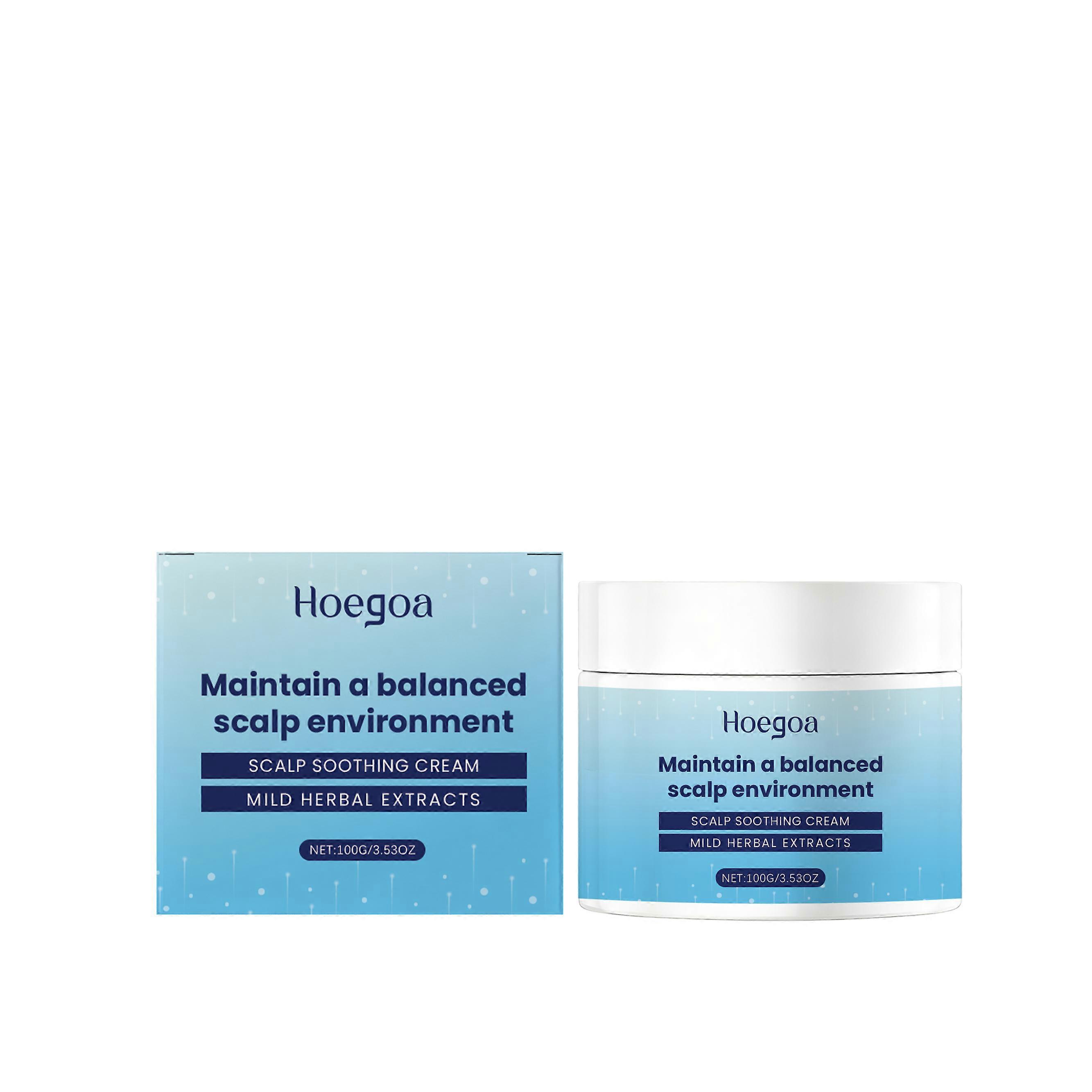 Hoegoa This Scalp Care Cream Has A Mild Texture That Is Skin-Friendly, Refreshing, Soft And Comfortable For The Scalp. It Is A Daily Massage Care Crea