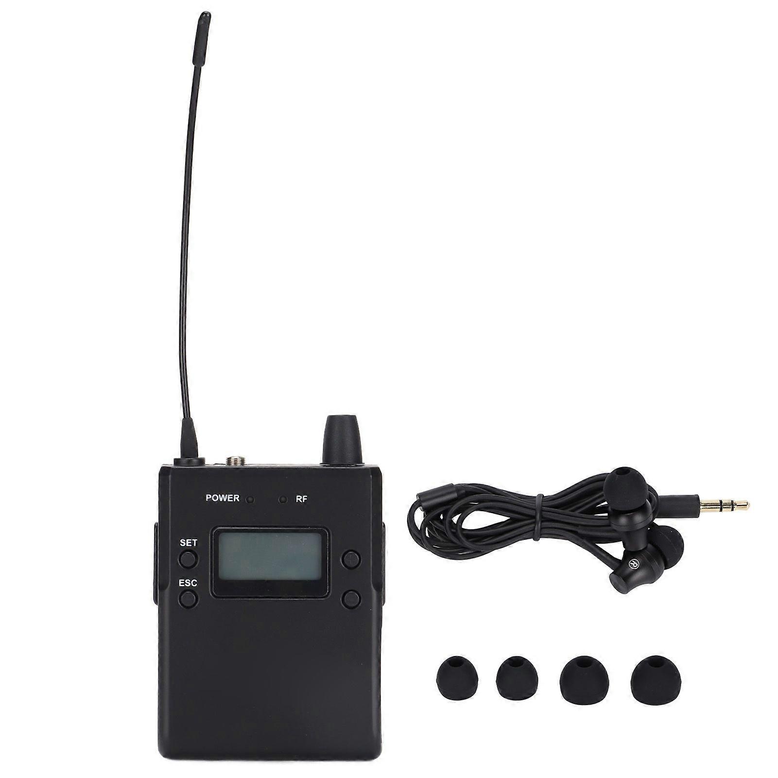 Système de retour 518554MHz Récepteur de système IEM professionnel pour la répétition de groupe en studio