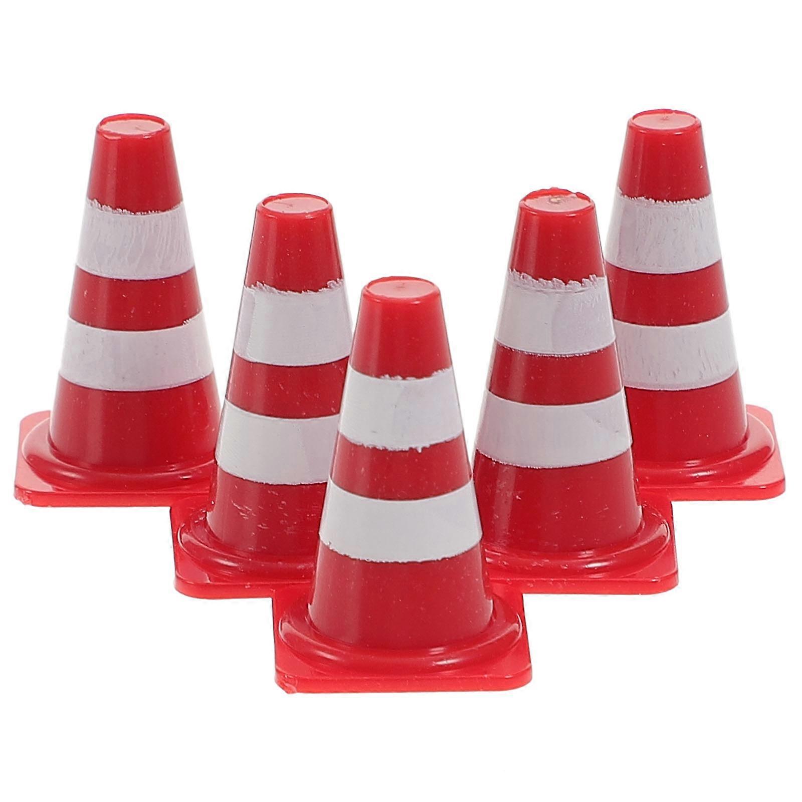 Road Cones Simulation Traffic Sign for Kids Role Play 30Pcs Set