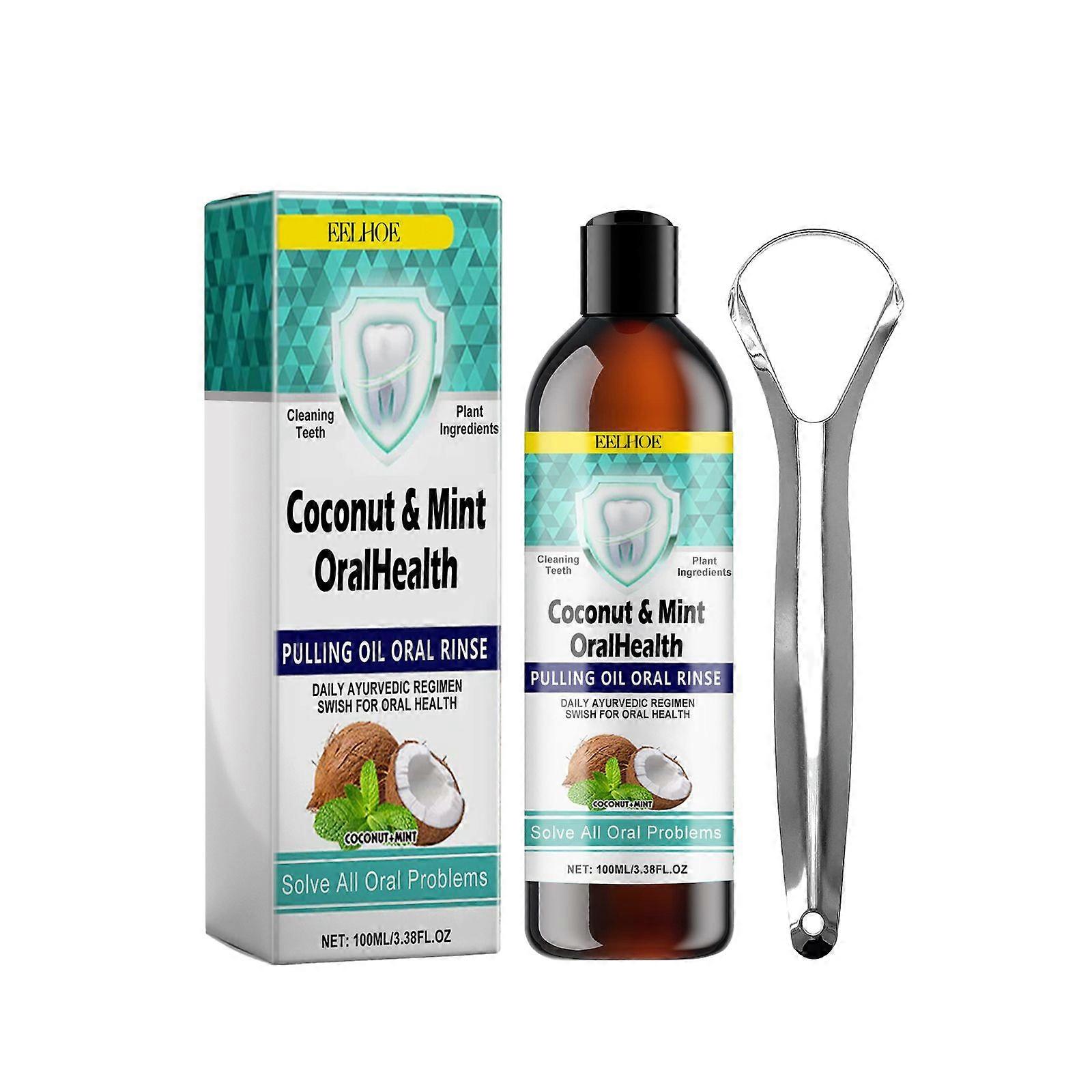 Oral Coconut Oil Mouthwash