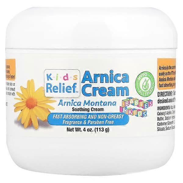 Homeolab USA, Kids ReliefÃÂÃÂÃÂÃÂ¢ÃÂÃÂÃÂÃÂÃÂÃÂÃÂÃÂ¢, Arnica Cream, 4 oz (113 g)
