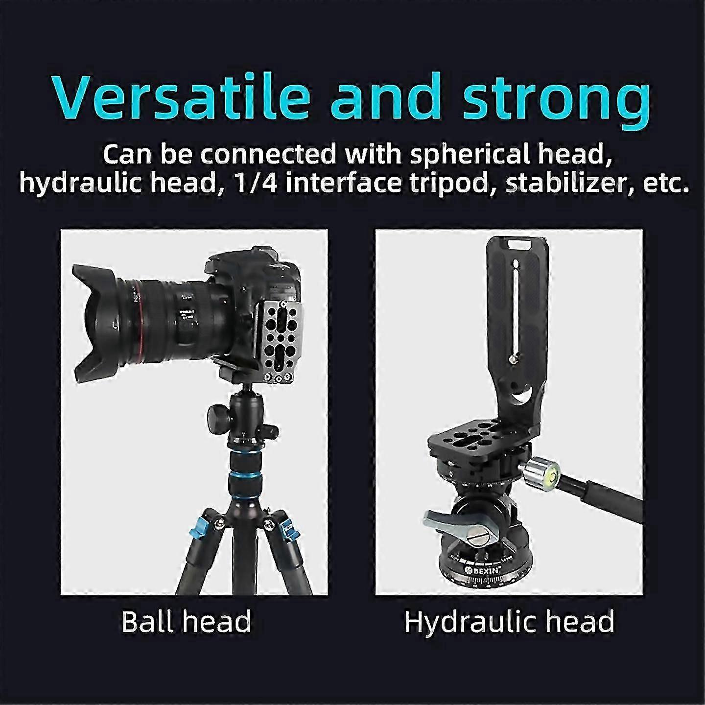 For Foldable Universal Camera L Bracket Shot Release L Plate