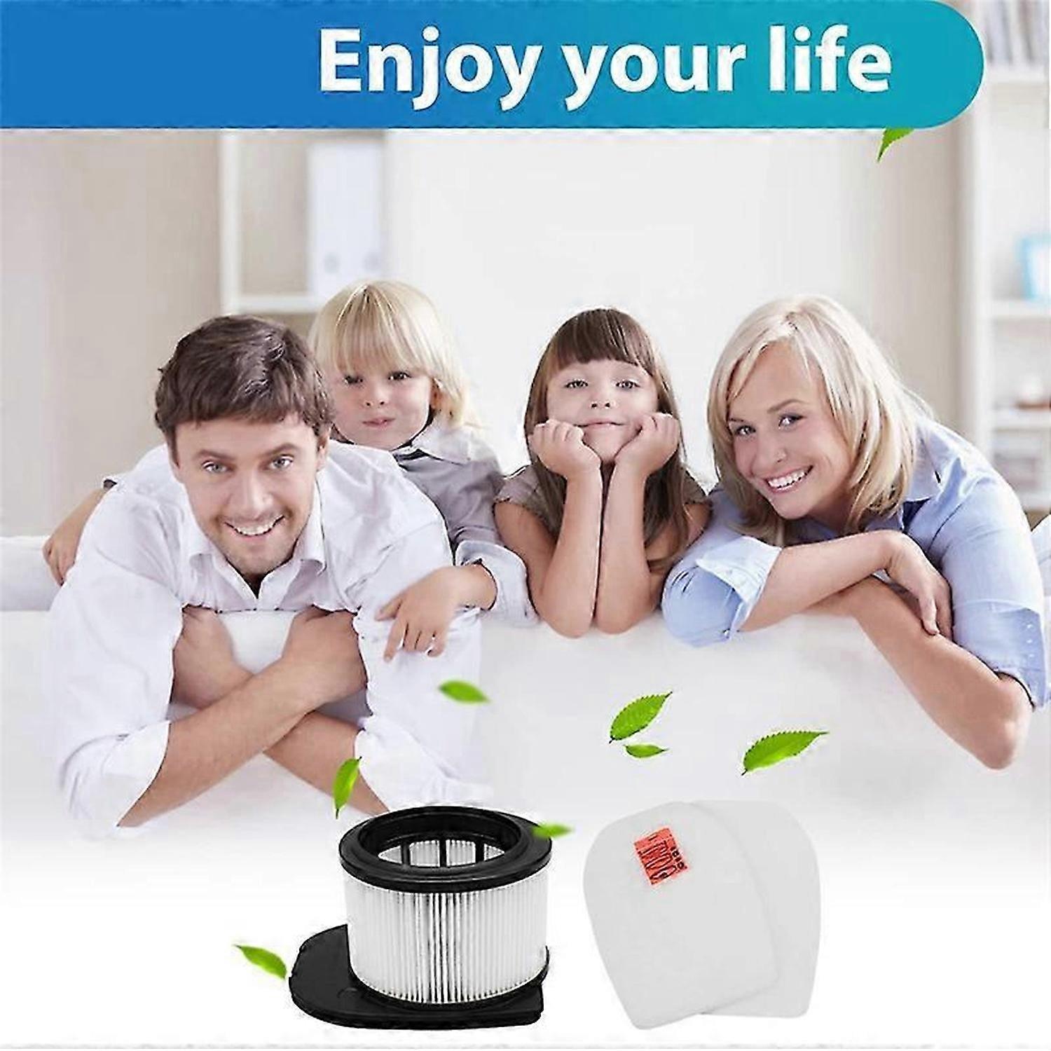 6PCS IZ862H Filter for Shark Cordless Vacuum, Fit for Shark IZ840 IZ800 Series Vacuum Part XPSMFIZ70