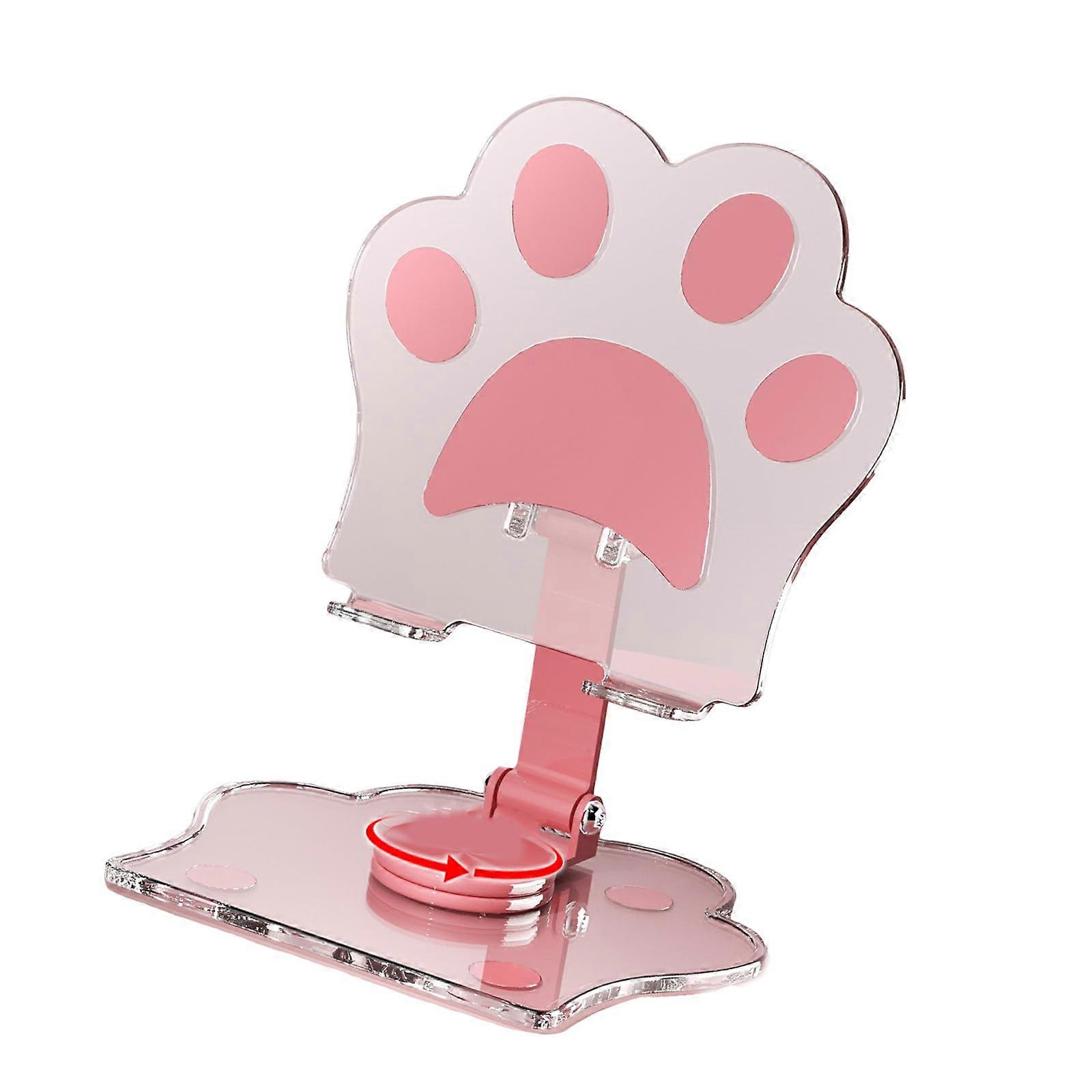 Portable Multiple Angles Adjustable Acrylic Stand Foldable Phone & Tablet Holder For EReaders Reading & Streaming