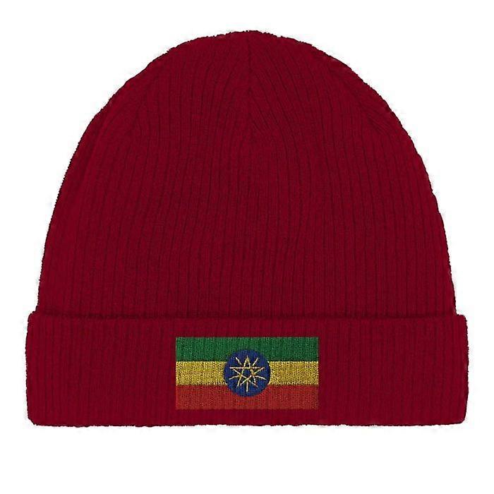 Ethiopia Flag Cap in Red