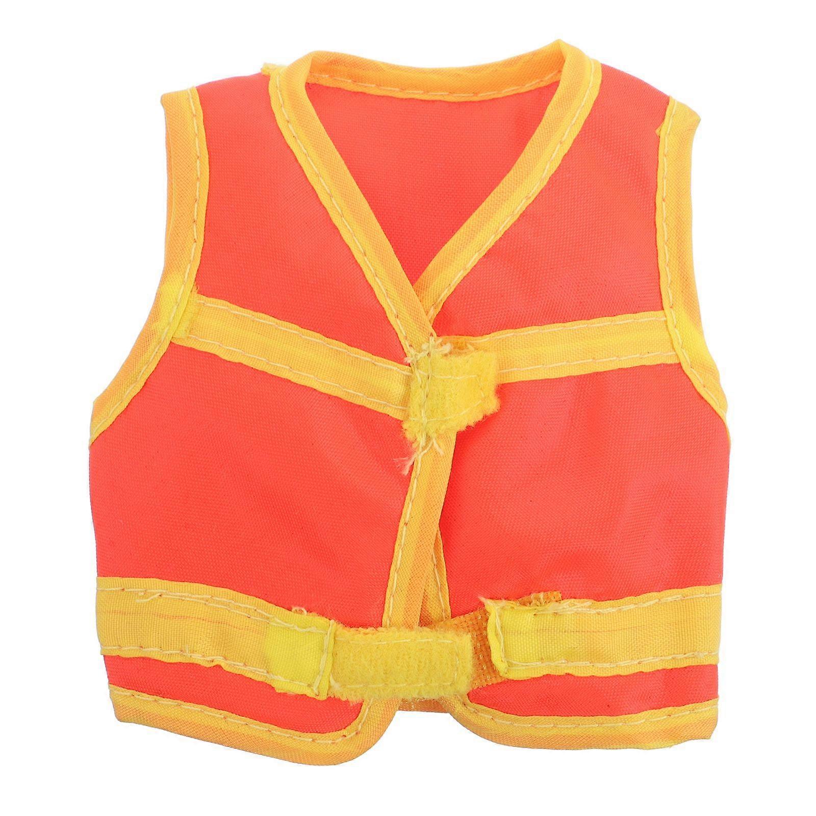 Reflective Vest For 1/6 Bjd Dolls Action Figures And Toy Dolls Unique Doll Clothes For Enhanced Playability And Visibility