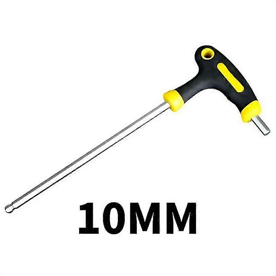 For 312mm Spanner Highcarbon Steel Inner Hexagon Wrench T Handle Allen Hex Key Wrench Hand Tool Inne