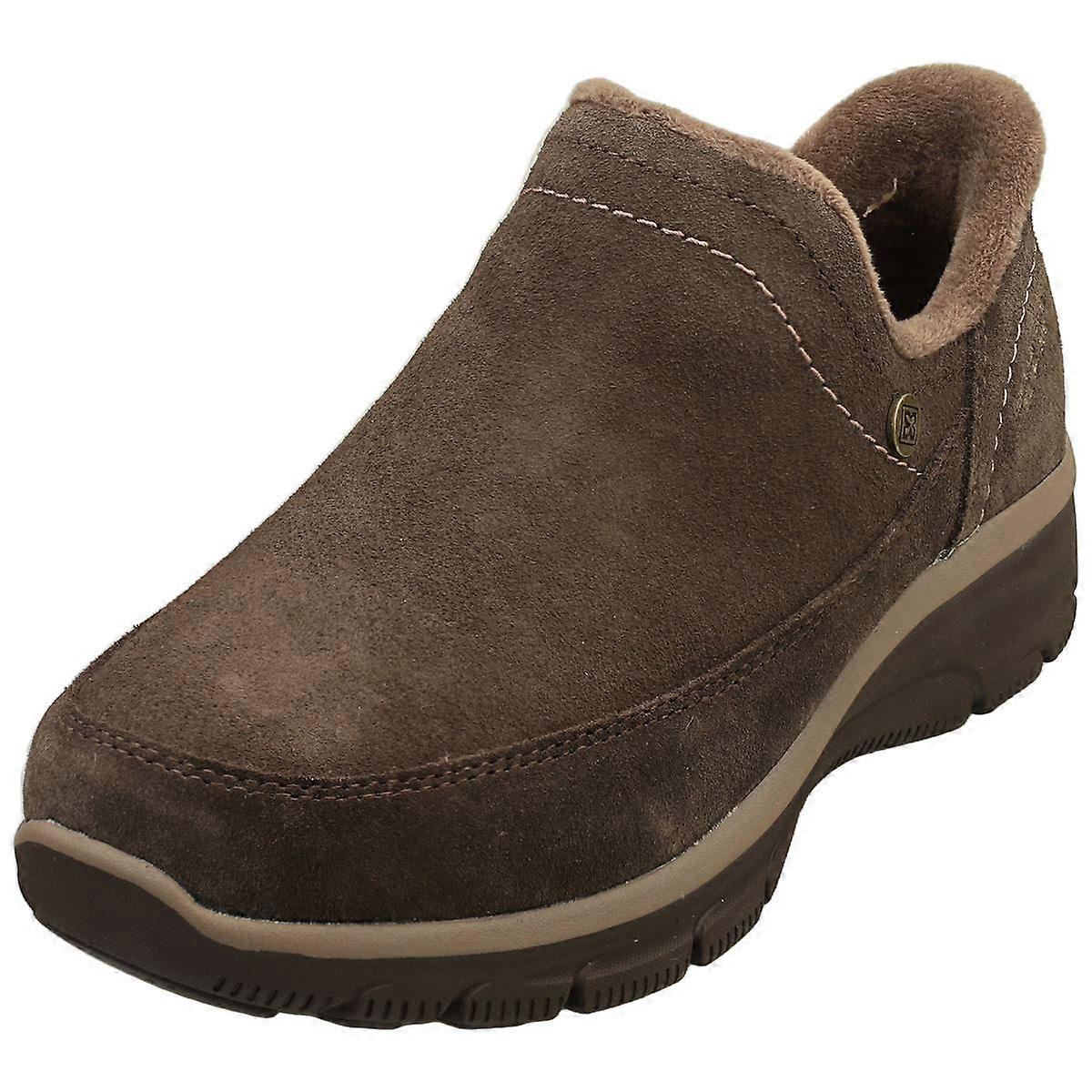 Skechers Slip-ins Easay Going Womens Slip On Shoes in Chocolate