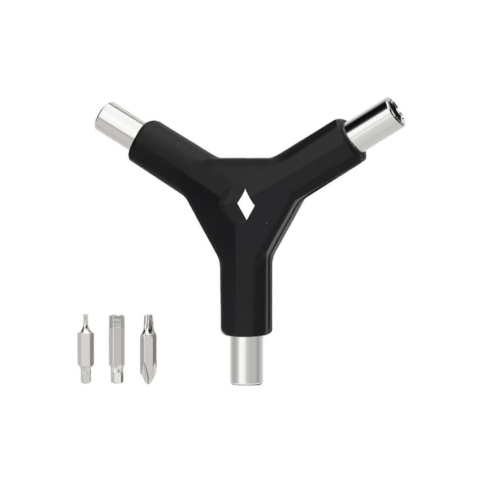 Heavy Duty Y Shape Bicycles Wrench Ergonomic Handle Hexagonal Wrench For Efficient Mechanical Repairs Easy to Use Multicolor