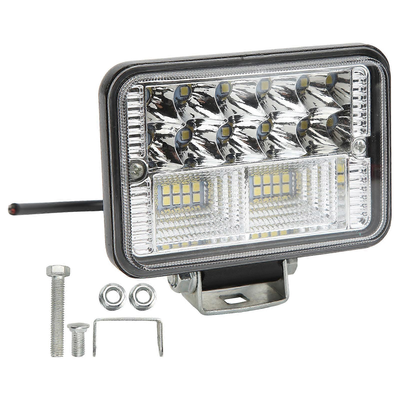 3in LED square heat sinking design