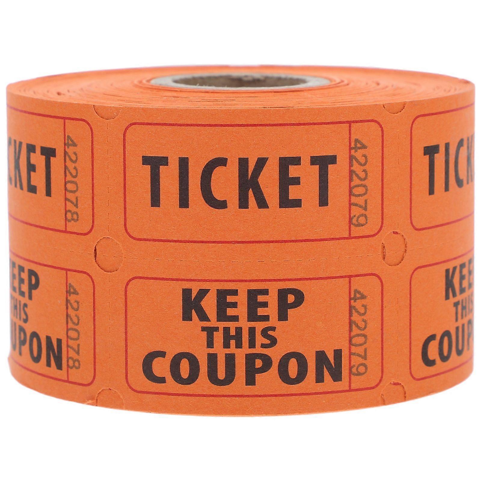 500pcs Double Roll Raffle Tickets For Events For Parties Fundraisers And Class Rewards For Concerts And Festivals Holiday
