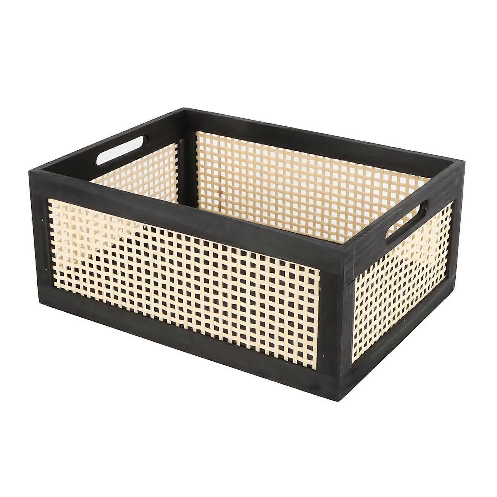 Handcraft Wood and Bamboos Storage Basket Designs for Cabinets Adds Elegant Elegant To Any Room Storage Solution Multicolor