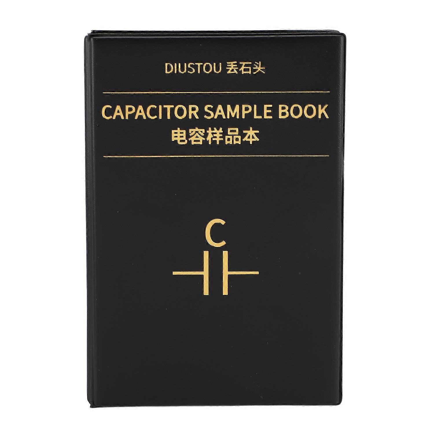 Capacitor Sample Book Kit SMD Chip Assorted Folder High Accuracy 84 Values for Electronic Components