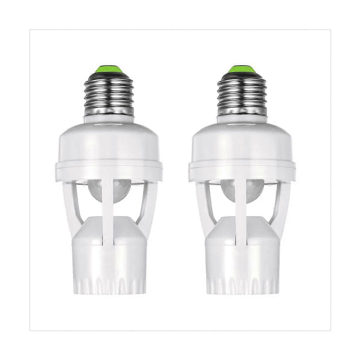 E27 Lamp Holder Adapter with PIR Motion Sensor AC100-240V LED Light Bulb Socket Converter Human Presence Detector
