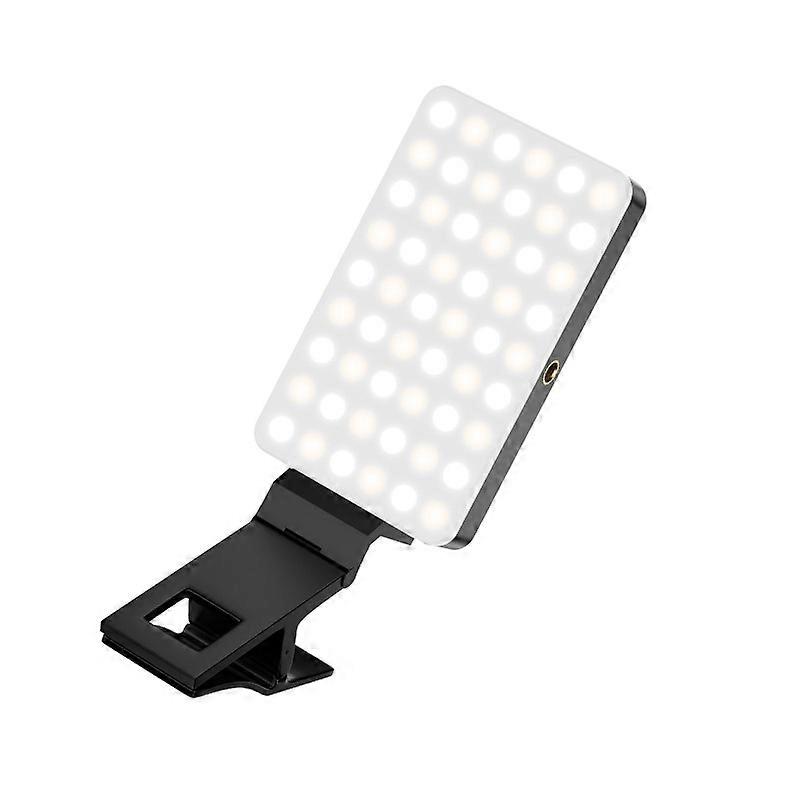 Compact LED Video Light for Photography and Live Streaming