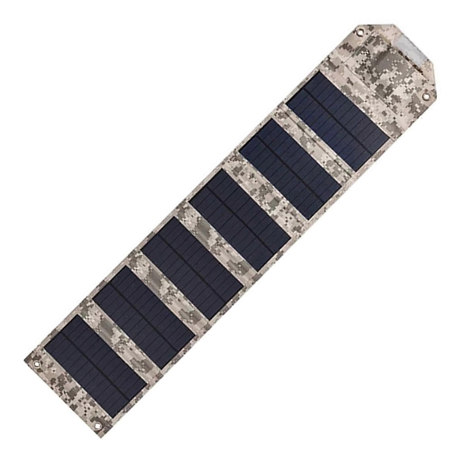 Efficient Solar Chargers Panel 10W 12W 14W Compactly Camouflage Design Power sources for Extended Outdoor 4/5/6Fold Option Multicolor