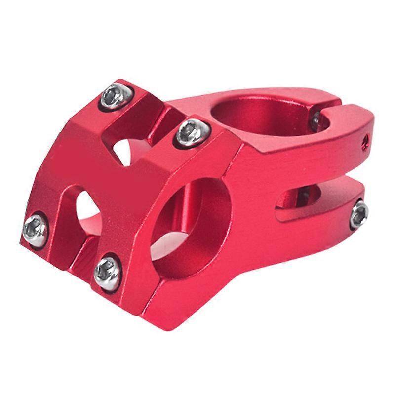 Oxidation Resistant Cycle Stem 25.4mm Thin Improve Part for Kids and Passenger Bikes  Red