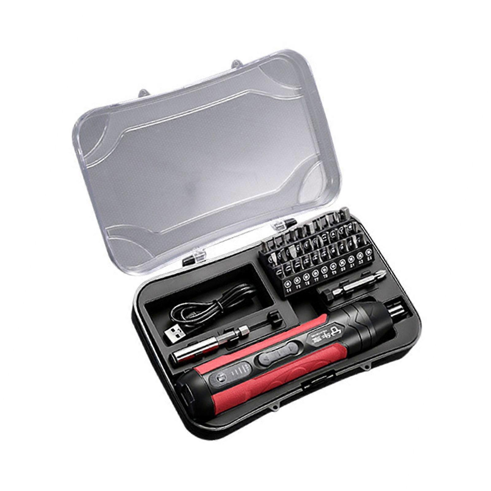 4 Speed Torques Adjustment Electric Screwdriver With Magnetic Tip And Rechargeable Battery For Precisions Work Multicolor