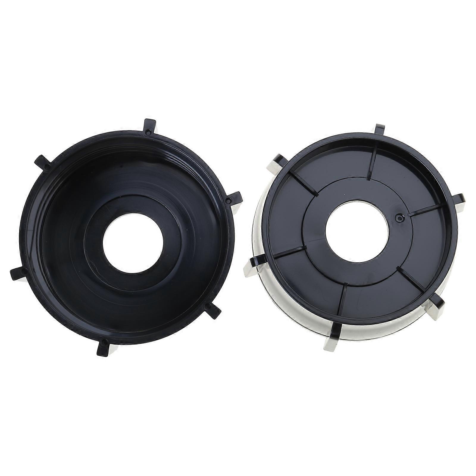 2PCS Universal Blender Part Juicer Base Blender Replacement Part Juicer Bottom Base Plastic Texture for Blender Multicolor