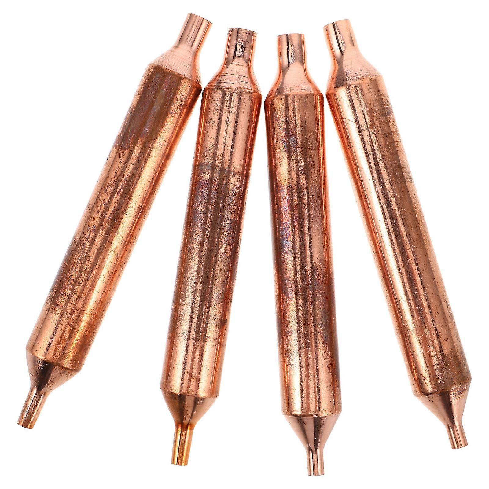 Efficient Ice Box Dryer Filter for Refrigerator Copper Tube 4Pcs Replacement