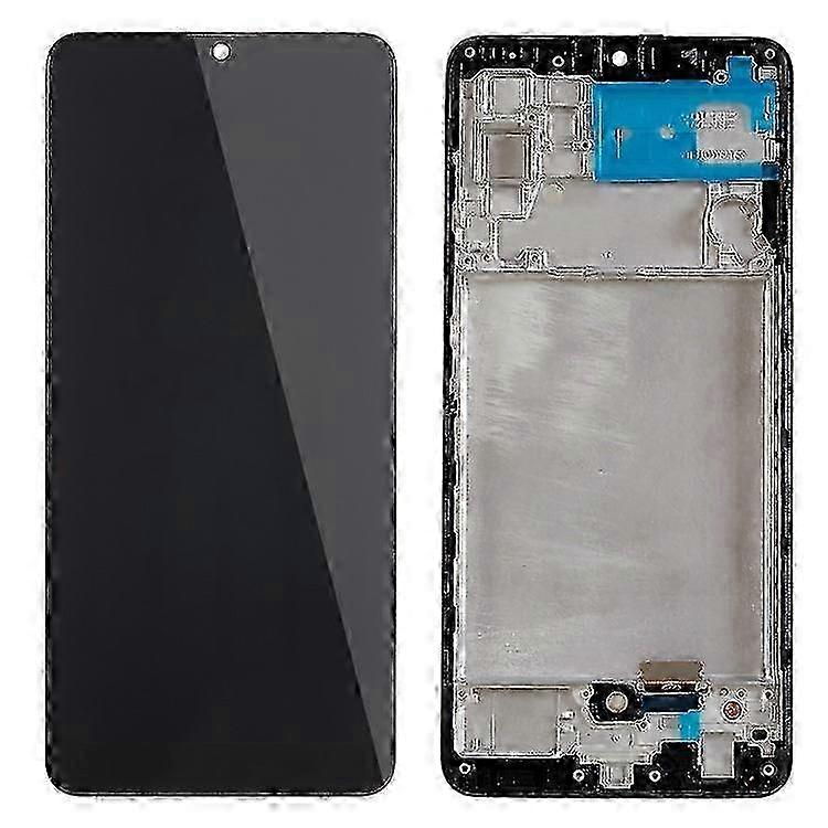 Compatible For Samsung Galaxy A32 4G (EU Version) A325 Grade C LCD Screen and Digitizer Assembly + Frame Replacement Part (TFT Tec