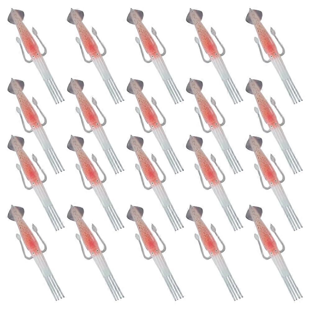 20Pcs Plastic Squid Noodle Fork Heat-Resistant Reusable Squid Cuttlefish Fork Cute Funny Cup Noodle Tableware Fork