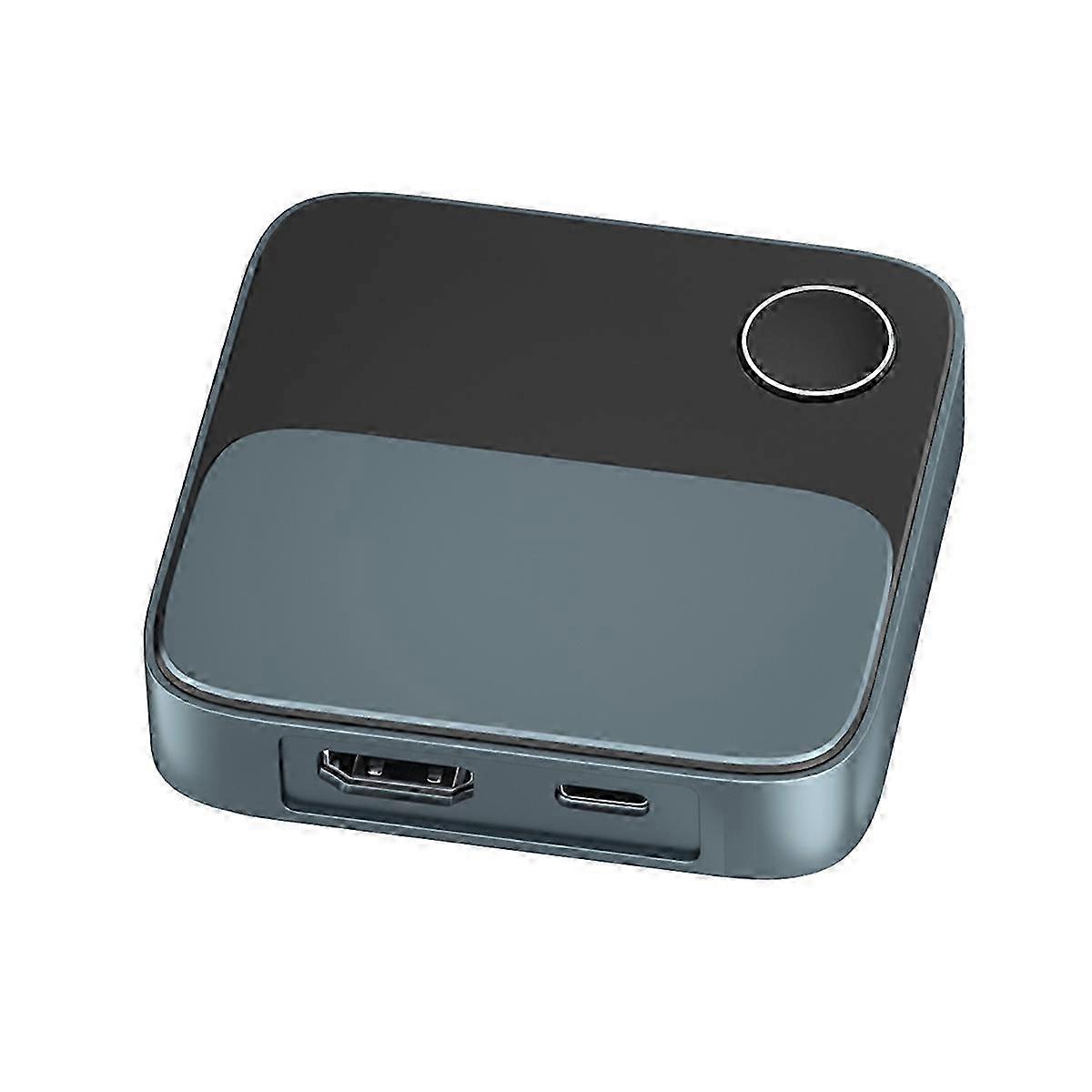 R36 True 4K Wireless Screen Projector 60HZ High-Definition Mobile Phone Connected to TV Live Broadcast Monitor