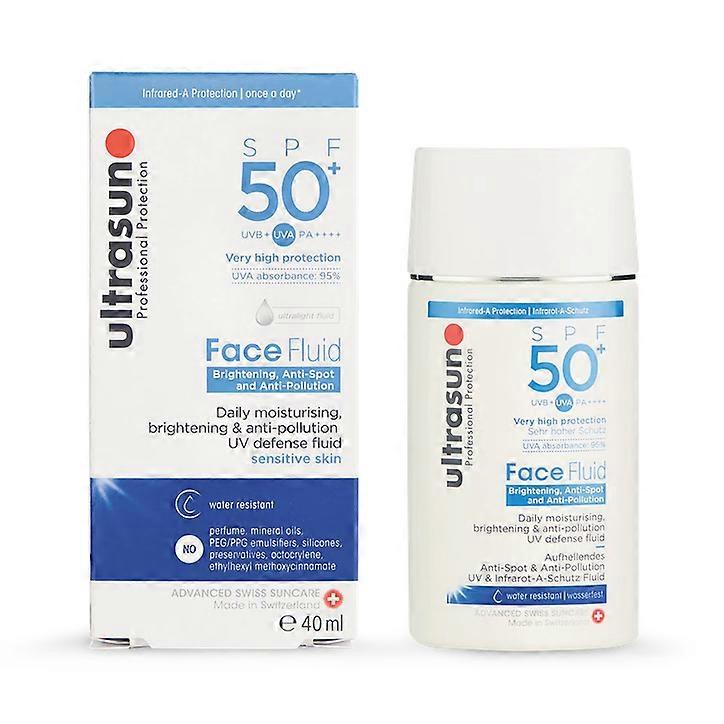 Ultrasun Spf 50+ Anti Pollution Face Fluid 40ml