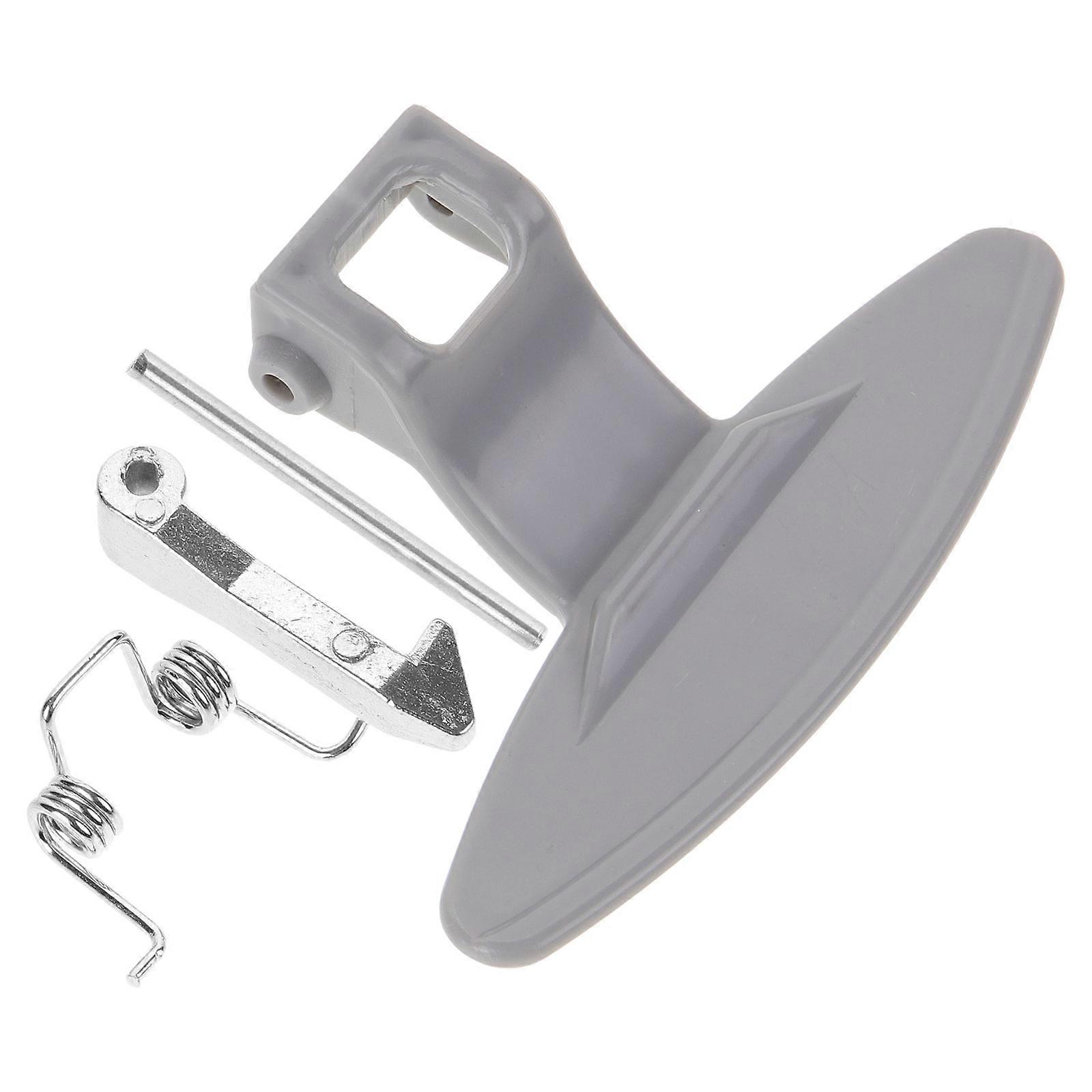 Washing Machine Door Lock Parts Metal Handle Replacement 1Set